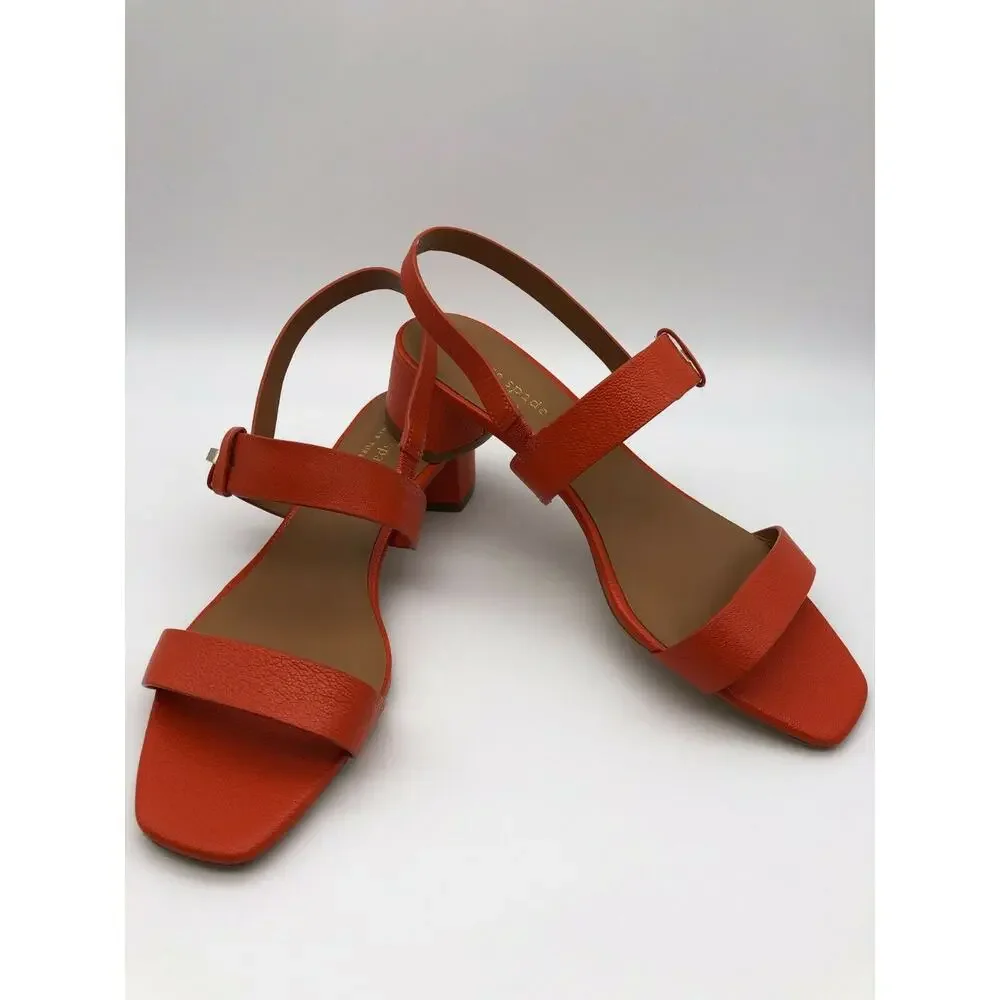 Kate Spade Lagoon Push Stud Women's Sandals Tamarillo Size 7.5B NEW - Picture 12 of 12